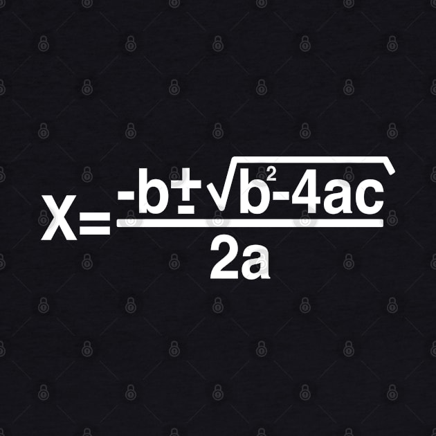 Quadratic Formula by zap